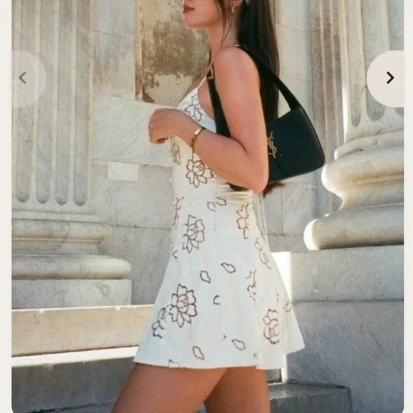 For Love & Lemons sz L Renee mini dress - Picture 5 of 5